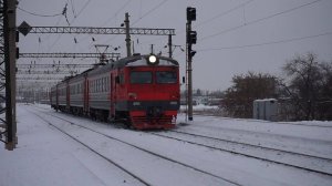 Служебный электропоезд ЭР9Е-4057/4058.