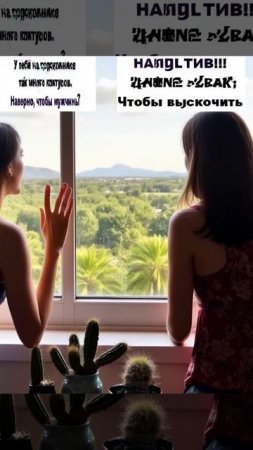 Чтобы мужчины выскочить в окно не смогли...