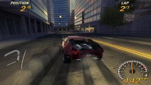 Flatout 2 Street Level 1 3 Street Wreck Cup 2 карта Downtown 3 1 попытка