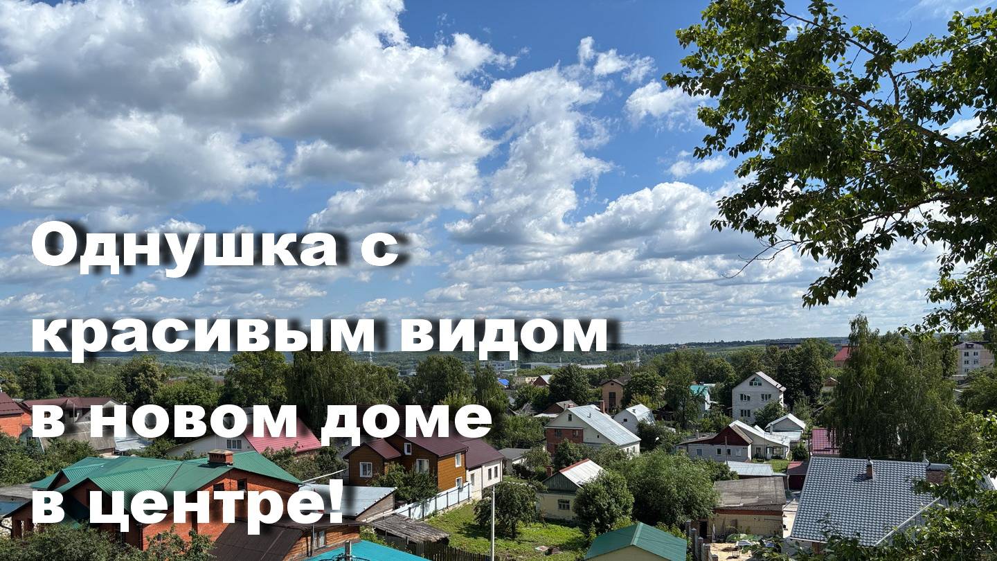 1-комн. квартира с красивым видом в новом кирпичном доме на улице Белинского. смотреть онлайн