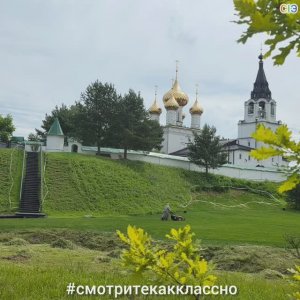 Город Нерехта Троице-Сыпанов Пахомиево-Нерехтский женский монастырь.mp4