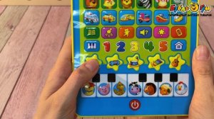 337975 Планшет игровой Азбукварик Мои друзья зверята озвученный