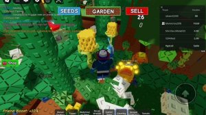 играем с братом в roblox