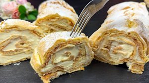 Знаменитый французский торт, который тает во рту всего за 5 минут 🍰