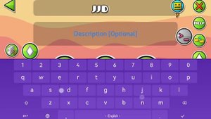 как сделать невидимое название уровня в гд
