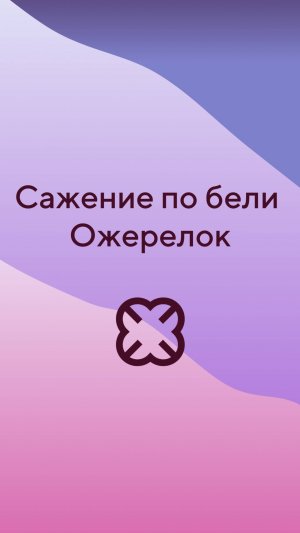 «Сажение по бели. Ожерелок»