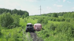 РАБОТА В БОЛОТЕ, ТЯНЕМ СВЯЗЬ.