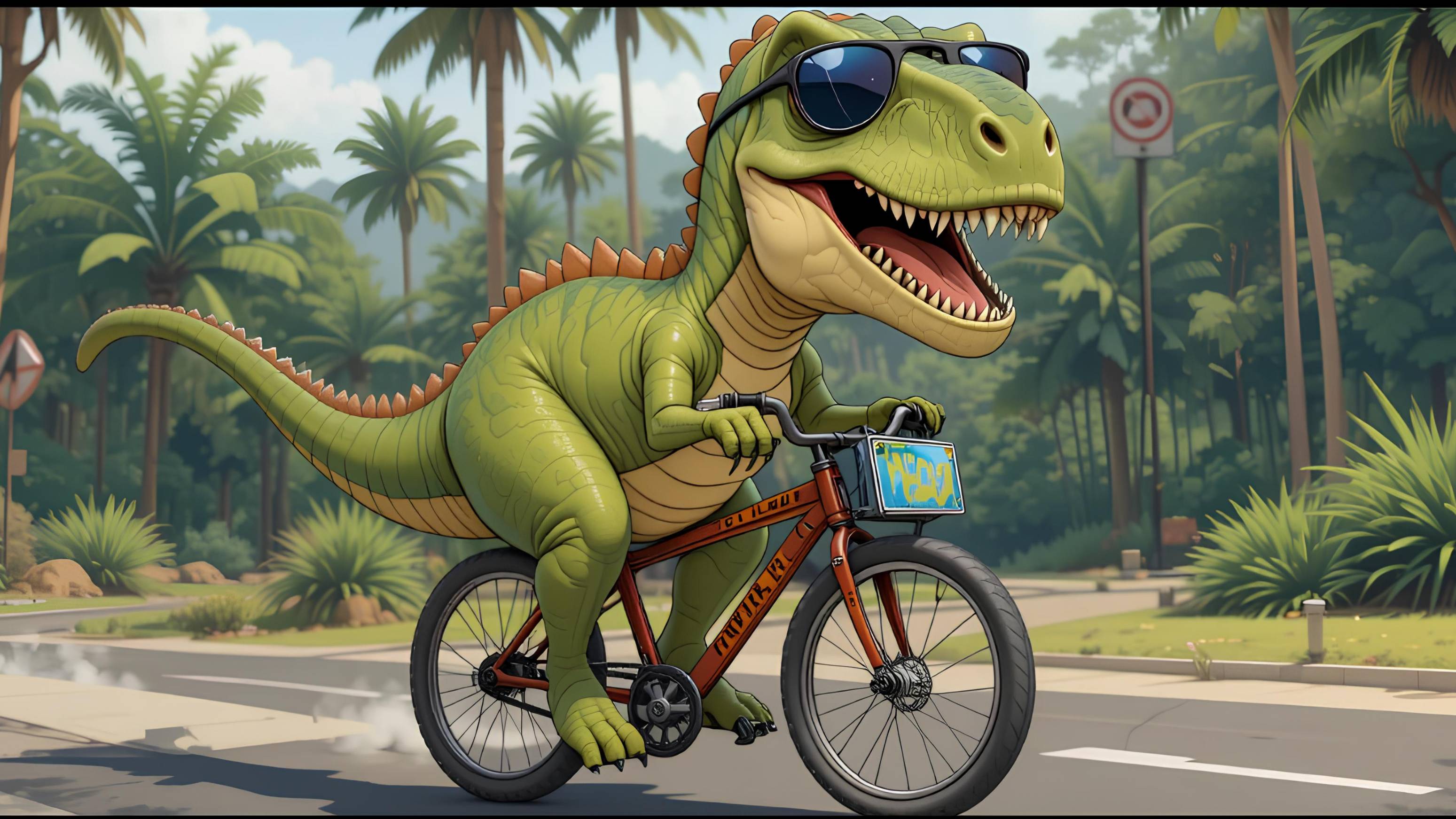 Песенка про ДИНОЗАВРА   Песенка про машинки  Мультики про машинки