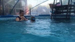 Первые прыжки :)