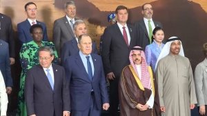 Церемония фотографирования глав делегаций на саммите БРИКС, Рио-де-Жанейро, 6 июля 2025 года