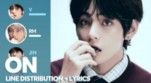 BTS - ON (Line Distribution + Color Coded Lyrics)