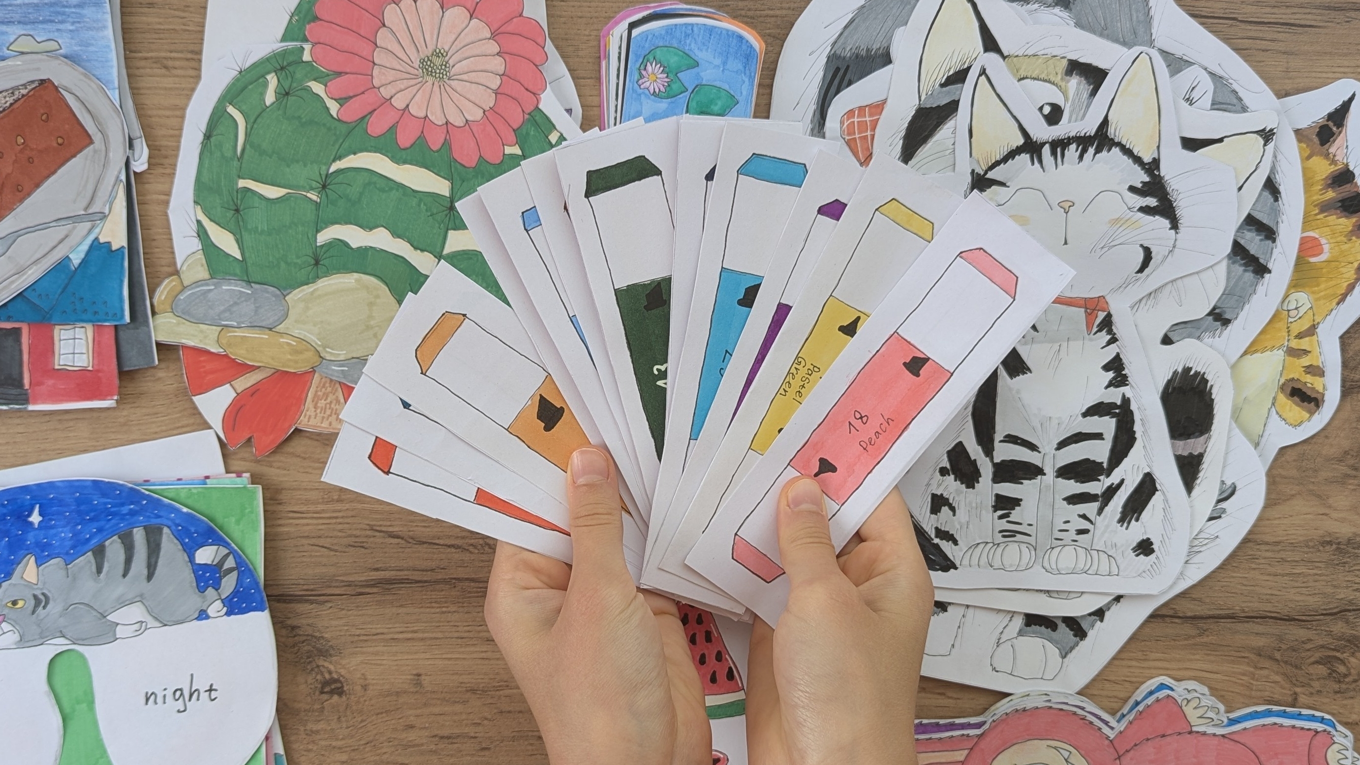 Новинка Мои маркеры 🪷 Распаковка бумажных сюрпризов🍒 смотреть онлайн