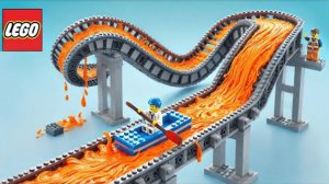 ЗАБАВНЫЕ ЭКСПЕРИМЕНТЫ Извержение вулкана своими руками, сборка лодки из Lego, испытание лавы из слиз