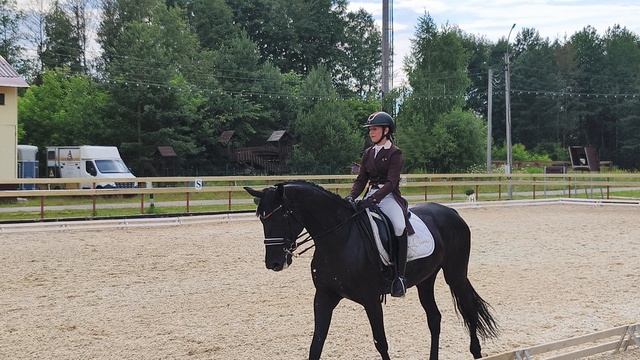 Оксана Новикова и Дольче Вита, КУБОК КЭК «АССАМБЛЕЯ», средний приз, 65.294%.