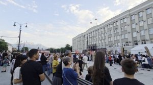 Театральный фестиваль2025. Вахтангов путь домой шествие3