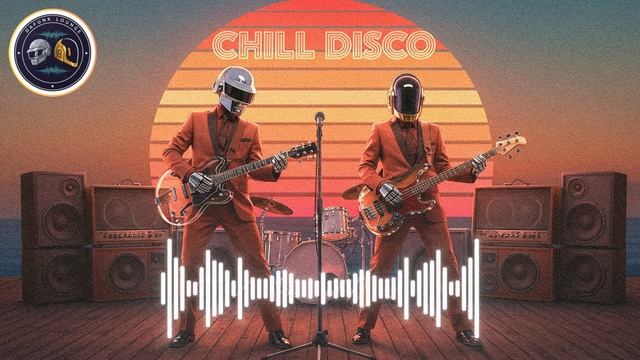 Daft Punk Inspired Sunset Funk Chill Disco x Retro Sunset Jam on Stage