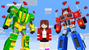 Парни стали СУПЕР ТРАНСФОРМЕРАМИ, кого выберет девушка? - Майнкрафт мультфильм