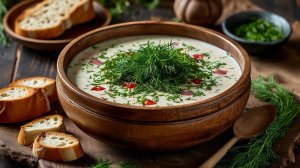 ОКРОШКА  ☆УРАЛЬСКАЯ☆ Рецепт СССР.