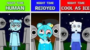 INCREDIBOX SPRUNKI 🌙👤 | NIGHT HUMAN vs REJOYED vs ICE! ❄️🔥 ХОЛОДНЫЙ ВАЙБ! #сезонконтентаRUTUBE