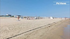 Анапа пляж Витязево сегодня 8 июля 2025. Море, погода в Анапе сейчас. Есть ли мазут на пляжах Анапы