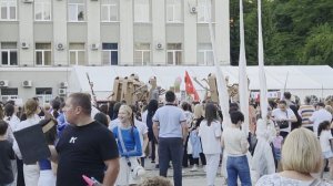 Театральный фестиваль2025. Вахтангов путь домой шествие