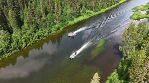 АЭРОЛОДКИ «РОЗА ВЕТРОВ» НА РЕКЕ КОЛВА