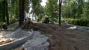 (Рыбинск-40) РЕМОНТ ДОРОГИ К МУЗЕЮ СОВЕТСКОЙ ЭПОХИ