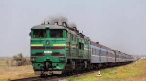 ZDsimulator / Поезд 205 сообщением Киев-Феодосия по участку Долинская-Николаев / 2ТЭ10У-0071