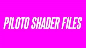 Asset Unity - Piloto Studio Shaders