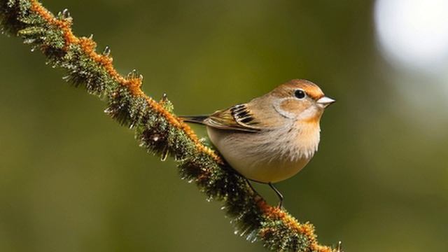 Пение птицы Овсянка садовая для гармонии и покоя