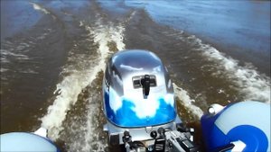 Honda BF20 и лодка Азимут Вектор 370 first run new engine
