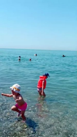 я на море