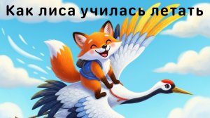 Как лисица училась летать. Русская народная сказка