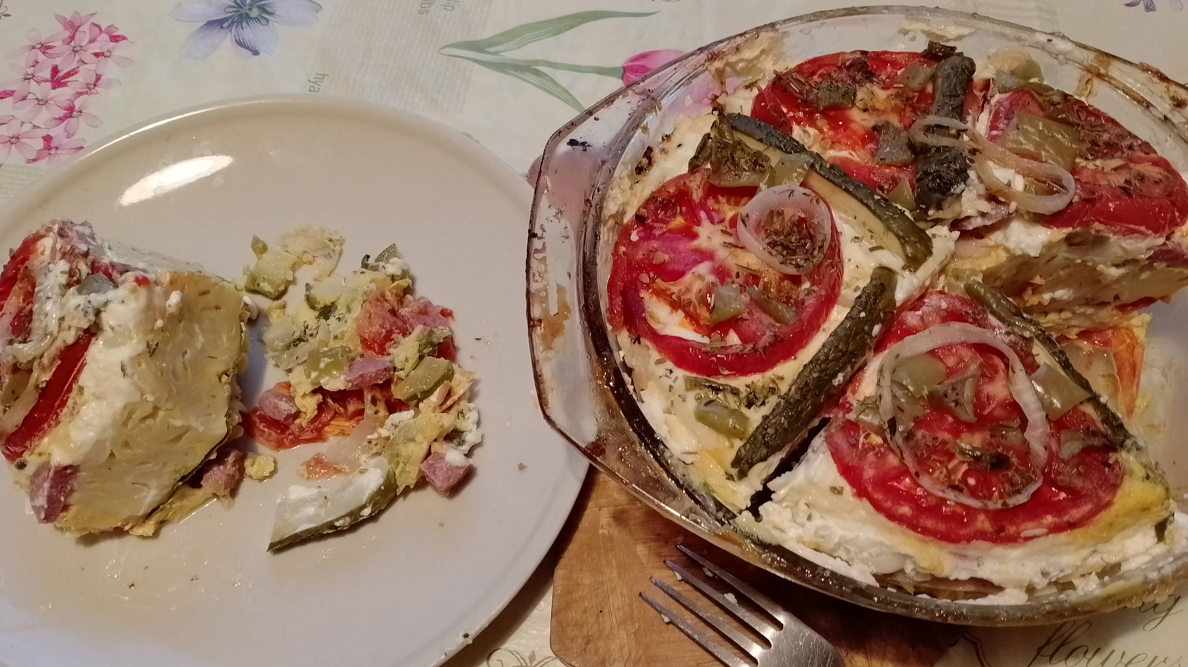 Макаронная Запеканка с Манкой.