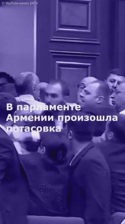 В парламенте Армении произошла потасовка