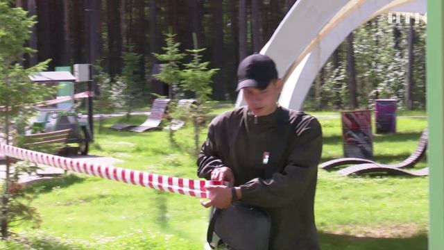 В парке «Центральном лесу культуры и отдыха» произошло крупное возгорание
