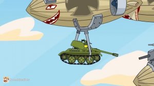 HomeAnimations – Мультики про танки  Небо в огне - Мультики про танки