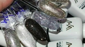 Маникюр в сиянии: погружаемся в мир блестящих гель-лаков Maestro Professional