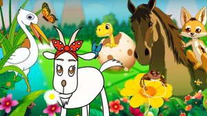 Мультики для малышей про животных Веселые песенки и приключения #сезонконтентаRUTUBE