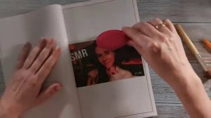 ⁨АСМР Таташа любимые Ютуб каналы, близкий липкий шёпот • ASMR болталка, звук бумаги.