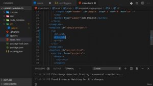 13. Rendering Project Items with a Class