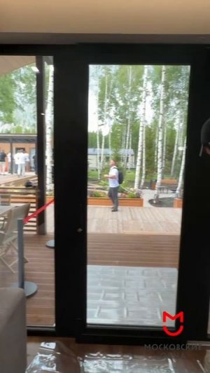 Вариант двери для коттеджа!