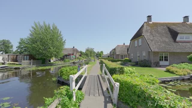 Бэлт-Шутслут, Нидерланды 🇳🇱 | Младшая сестра Гитхорна | Голландская сельская местность 4K 60p