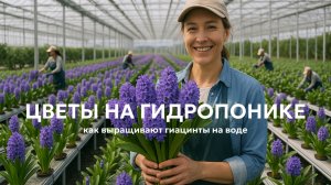 Выращивание цветов на воде: гидропонное выращивание гиацинтов 🌺