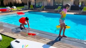 Мисс Кэйти и Мистер Макс (Miss Katy) Кто последний покинет бассейн