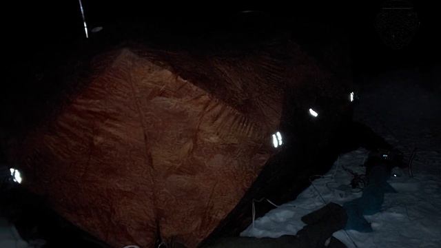 Зимний кемпинг на озере Сомовое. Греемся от портативной печки LF BROS. смотреть онлайн