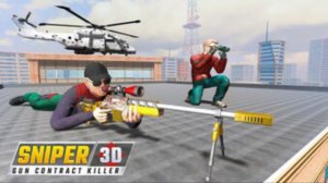 Играем за спецагента в игре Sniper 3D (1 часть)