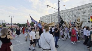 Театральный фестиваль2025. Вахтангов путь домой шествие2