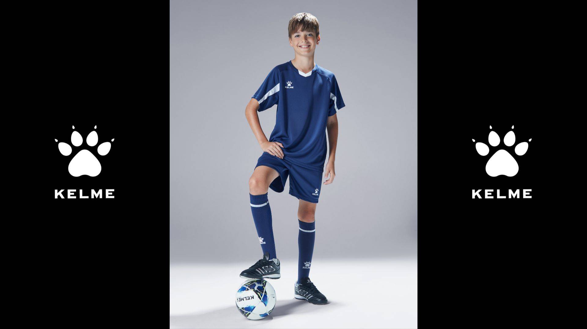 7351ZB3130-424. Футбольная форма KELME Football Suit футбольная форма для мальчиков