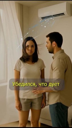 Лайфхак: Комфортный воздух от кондиционера за 3 минуты. Прозрачный экран